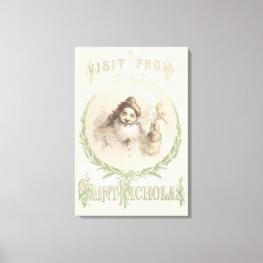 聖ニコラスの訪問 キャンバスプリント (正面)