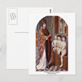 聖ニコラスの2つの伝説 ポストカード (正面/裏面)