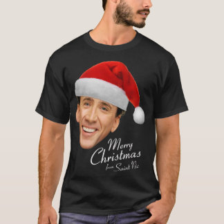 聖ニコラスカゴのメリークリスマス Tシャツ