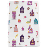 聖ニコラスデイシンタクラアスオランダホリデーハウスホテル ミディアムペーパーバッグ (裏面)