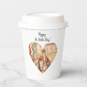 聖ニコラスハートシンタクラース聖ニックの日 紙コップ (正面)