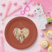 聖ニコラスハートシンタクラーズ聖ニックズデイパプ ペーパープレート (パーティー)