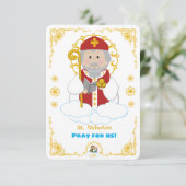 聖ニコラスホーリーカード 招待状 (スタンド正面)