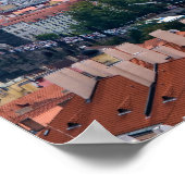 聖ニコラス教会とプラハの屋根 ポスター (角)