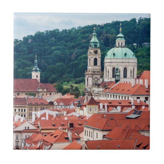 聖ニコラス教会 - チェコ共和国 プラハ タイル (正面)