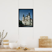 聖ニコラス教会、1703年～61年に建てられた ポスター (キッチン)