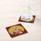 聖ニコラス正教会のアイコン01 スクエアペーパーコースター (インサイチュ)