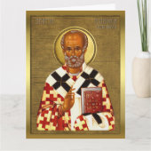 聖ニコラス正教会のアイコン10 カード (正面)