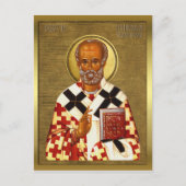 聖ニコラス正教会のアイコン10 ポストカード (正面)