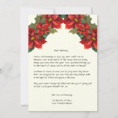 聖ニコラス・オブ・ミュラへの特別なメッセージ 招待状 (裏面)