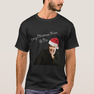 聖ニコラス・ケージからの挨拶 Tシャツ