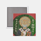 聖ニコラス マグネット (正面/裏面)
