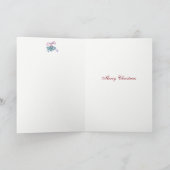 聖ニコラス·ヴィンテージ·クリスマスの訪問 シーズンカード (内部)