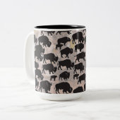 聖ニューメキシコバッファロー ツートーンマグカップ (正面左)