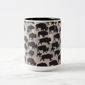 聖ニューメキシコバッファロー ツートーンマグカップ (中央)