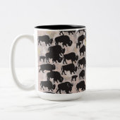 聖ニューメキシコバッファロー ツートーンマグカップ (左)