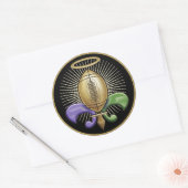 聖ノーラ杯(p) ラウンドシール (封筒)