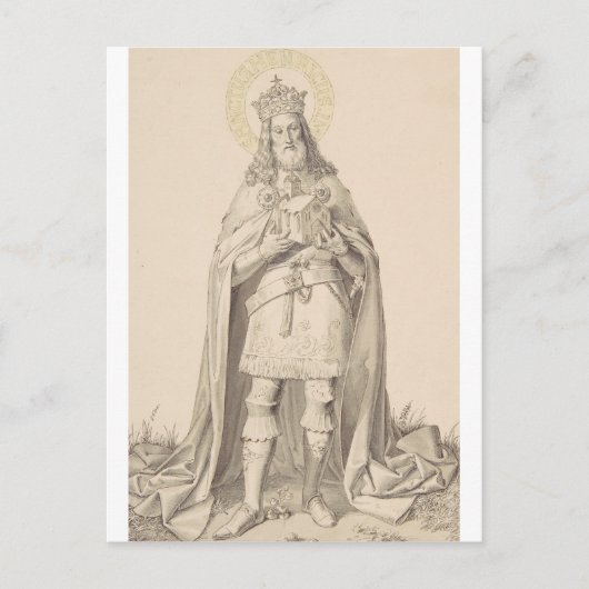 聖ハインリヒ2世 神聖ローマ皇帝 ポストカード (正面)