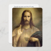 聖ハースカトリック葬儀記念聖札 (正面/裏面)