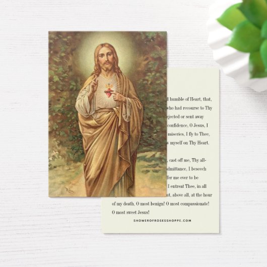 聖ハートイエスカソリック祈りの言葉 (デスク)