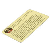 聖ハートイエズコンセションリニューアル祈りの言葉 マグネット (左側)