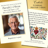 聖ハートカトリック葬儀祈りの言葉メモリアル