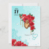 聖ハートキンセアニェラローライダーチョラチカーナ 招待状 (裏面)