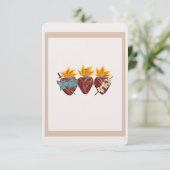 聖ハート祈りの言葉カード サンキューカード (スタンド正面)