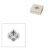 聖ハート ラバースタンプ (押印)