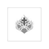 聖ハート ラバースタンプ (インプリント)