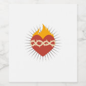 聖ハート ワインラベル (シングルラベル)