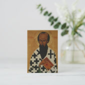 聖バシル 正教 祈祷カード プレイスカード (スタンド正面)