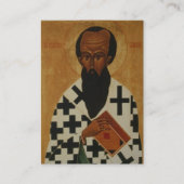 聖バシル 正教 祈祷カード プレイスカード (正面)