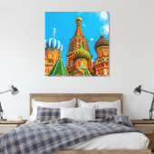 聖バジル大聖堂 キャンバスプリント (インサイチュ (寝室))