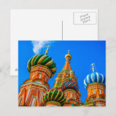 聖バジル大聖堂 ポストカード (正面/裏面)