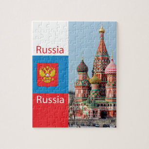 聖バジル大聖堂。ロシア ジグソーパズル