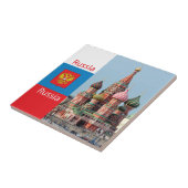 聖バジル大聖堂。ロシア タイル (側面)