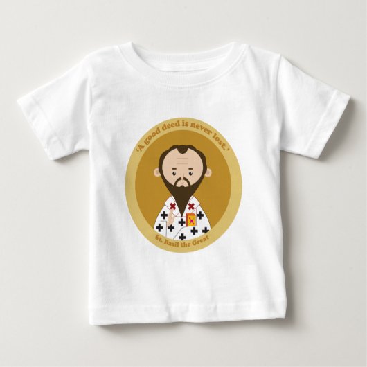 聖バジル素晴らし ベビーTシャツ (正面)