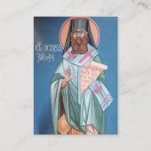 聖バルナバ大聖堂祈りの言葉カード プレイスカード (正面)