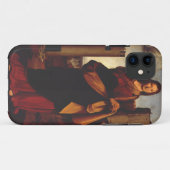 聖バルバラの聖像グラフィックアート Case-Mate iPhoneケース (裏面(横))