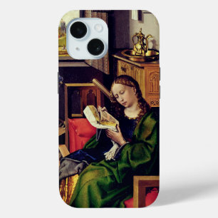 聖バルバラ(ヴェル・アルタルピースより、1438年) iPhone 15ケース