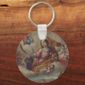 聖バルバラ 処女・殉教者 キーホルダー (裏面)