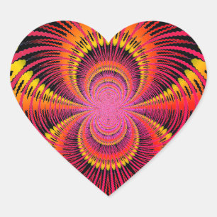 聖バレンタインデーはっきりした ハートシール