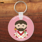 聖バレンタイン キーホルダー (正面)