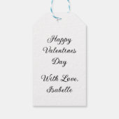 聖バレンタイン ギフトタグ (裏面)