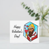 聖バレンタイン シーズンポストカード (スタンド正面)