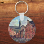 聖バヴォチャーチとハーレムのジャンスストラート キーホルダー (正面)