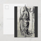 聖バーバラと塔 ポストカード (正面/裏面)