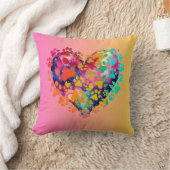 聖バ祝ンタインの日と私たちの幸せ クッション (ブランケット)