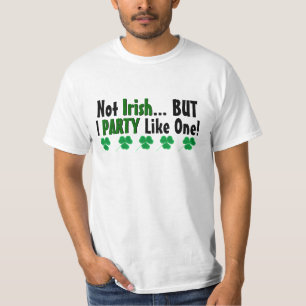 聖パおもしろいトリックの日のパーティー 飲酒 Tシャツ